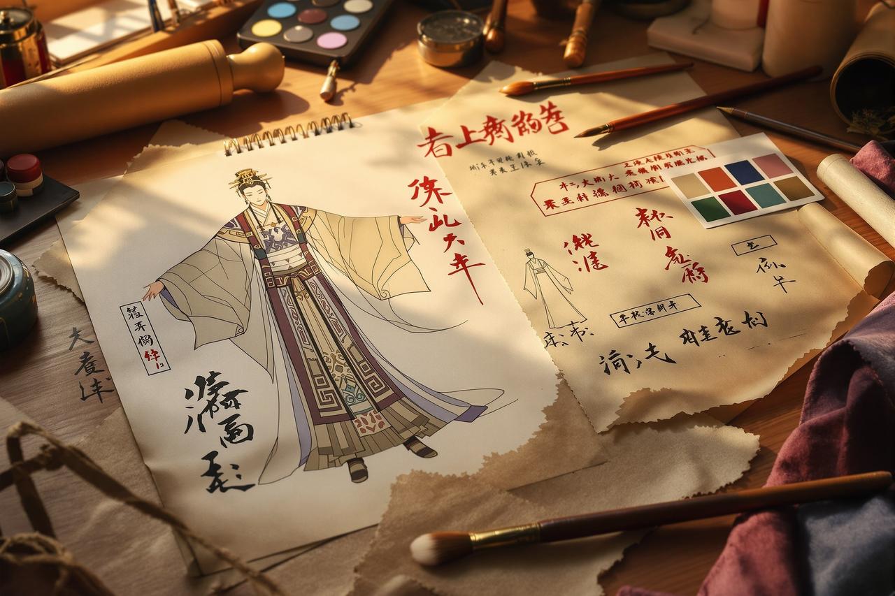 漫画黄色编辑推荐 - 幕后探秘：《锦瑟年华》服饰设计背后的匠心故事